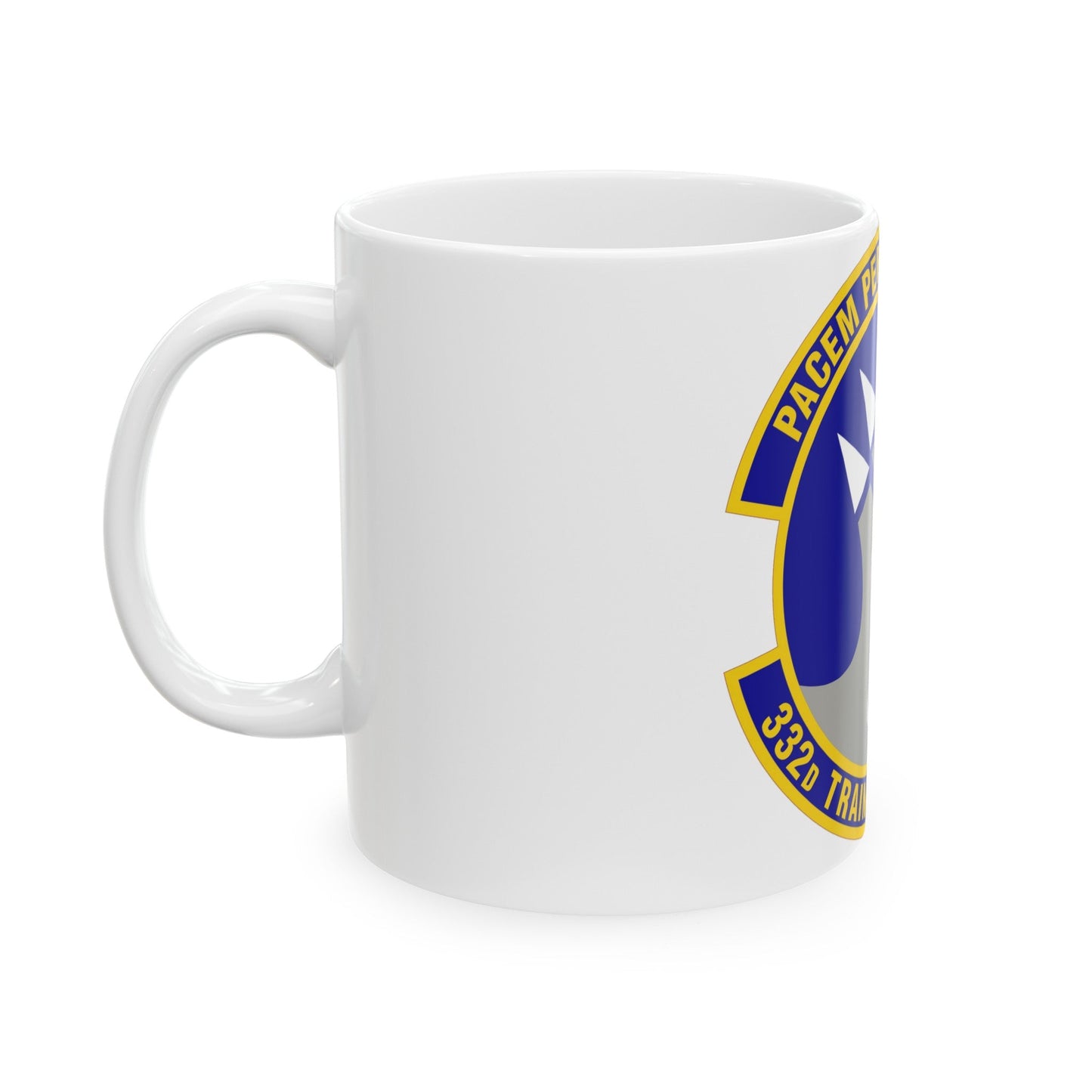 332 Training Squadron AETC (U.S. Air Force) White Coffee Mug-The Sticker Space