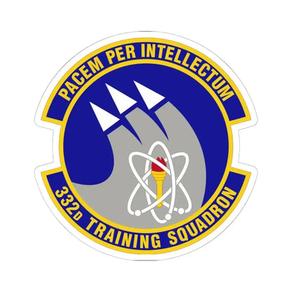 332 Training Squadron AETC (U.S. Air Force) STICKER Vinyl Kiss-Cut Decal 6 Inch White - The Sticker Space