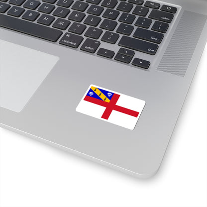 Flag of Herm (United Kingdom) STICKER Vinyl Kiss-Cut Decal