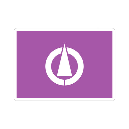 Flag of Oyama Tochigi (Japan) STICKER Vinyl Kiss-Cut Decal