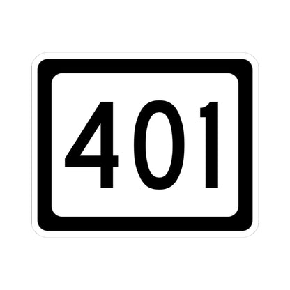WV-401 (Virginia) (Road Sign) STICKER Vinyl Kiss-Cut Decal