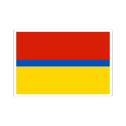 Flag of Staropoltavsky rayon Volgograd oblast (Russia) STICKER Vinyl Kiss-Cut Decal