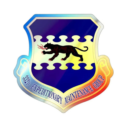 332d Expeditionary Maintenance Group (U.S. Air Force) Holographic STICKER Die-Cut Vinyl Decal - The Sticker Space