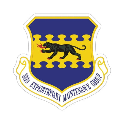 332d Expeditionary Maintenance Group (U.S. Air Force) STICKER Vinyl Die-Cut Decal 3 Inch - The Sticker Space