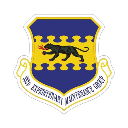 332d Expeditionary Maintenance Group (U.S. Air Force) STICKER Vinyl Die-Cut Decal 4 Inch - The Sticker Space