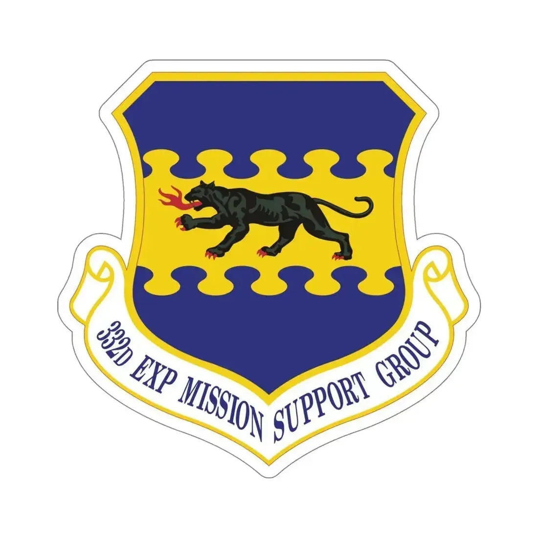 332d Expeditionary Mission Support Group (U.S. Air Force) STICKER Vinyl Die-Cut Decal 6 Inch - The Sticker Space