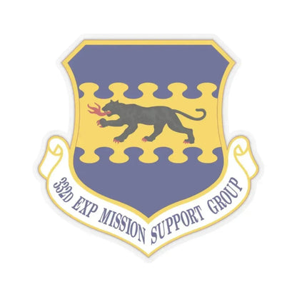 332d Expeditionary Mission Support Group (U.S. Air Force) STICKER Vinyl Kiss-Cut Decal 2 Inch Transparent - The Sticker Space