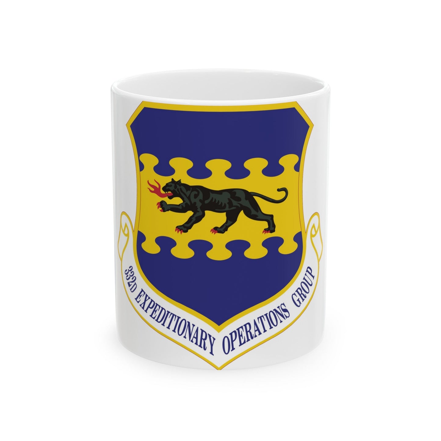 332d Expeditionary Operations Group (U.S. Air Force) White Coffee Mug-11oz-The Sticker Space