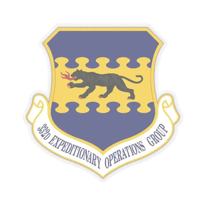 332d Expeditionary Operations Group (U.S. Air Force) STICKER Vinyl Kiss-Cut Decal 4 Inch Transparent - The Sticker Space