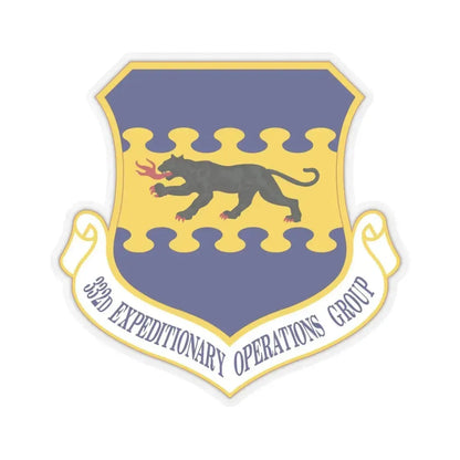 332d Expeditionary Operations Group (U.S. Air Force) STICKER Vinyl Kiss-Cut Decal 6 Inch Transparent - The Sticker Space