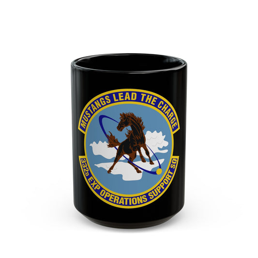 332d Expeditionary Operations Support Squadron (U.S. Air Force) Black Coffee Mug-15oz-The Sticker Space