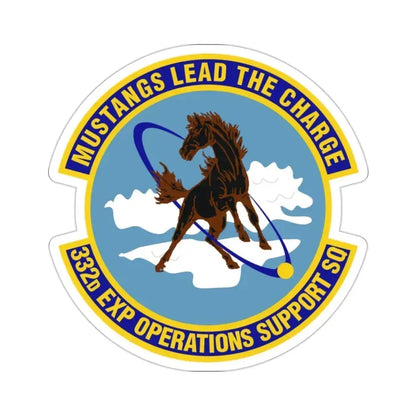 332d Expeditionary Operations Support Squadron (U.S. Air Force) STICKER Vinyl Die-Cut Decal 2 Inch - The Sticker Space
