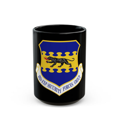 332d Expeditionary Security Forces Group (U.S. Air Force) Black Coffee Mug-15oz-The Sticker Space