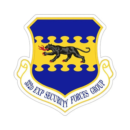 332d Expeditionary Security Forces Group (U.S. Air Force) STICKER Vinyl Die-Cut Decal 4 Inch - The Sticker Space