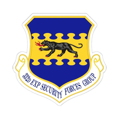 332d Expeditionary Security Forces Group (U.S. Air Force) STICKER Vinyl Kiss-Cut Decal 6 Inch White - The Sticker Space