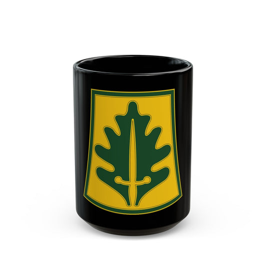 333 Military Police Brigade (U.S. Army) Black Coffee Mug-15oz-The Sticker Space