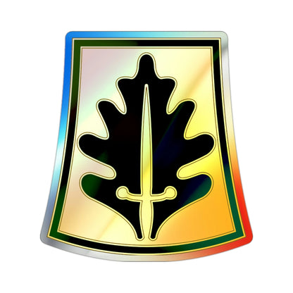 333 Military Police Brigade (U.S. Army) Holographic STICKER Die-Cut Vinyl Decal-2 Inch-The Sticker Space