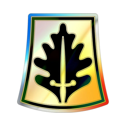 333 Military Police Brigade (U.S. Army) Holographic STICKER Die-Cut Vinyl Decal-3 Inch-The Sticker Space