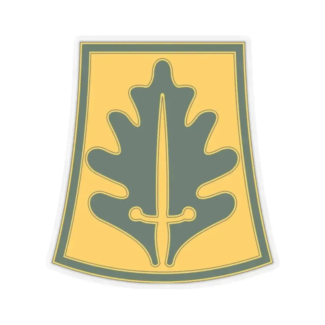 333 Military Police Brigade (U.S. Army) STICKER Vinyl Kiss-Cut Decal 2 Inch Transparent - The Sticker Space