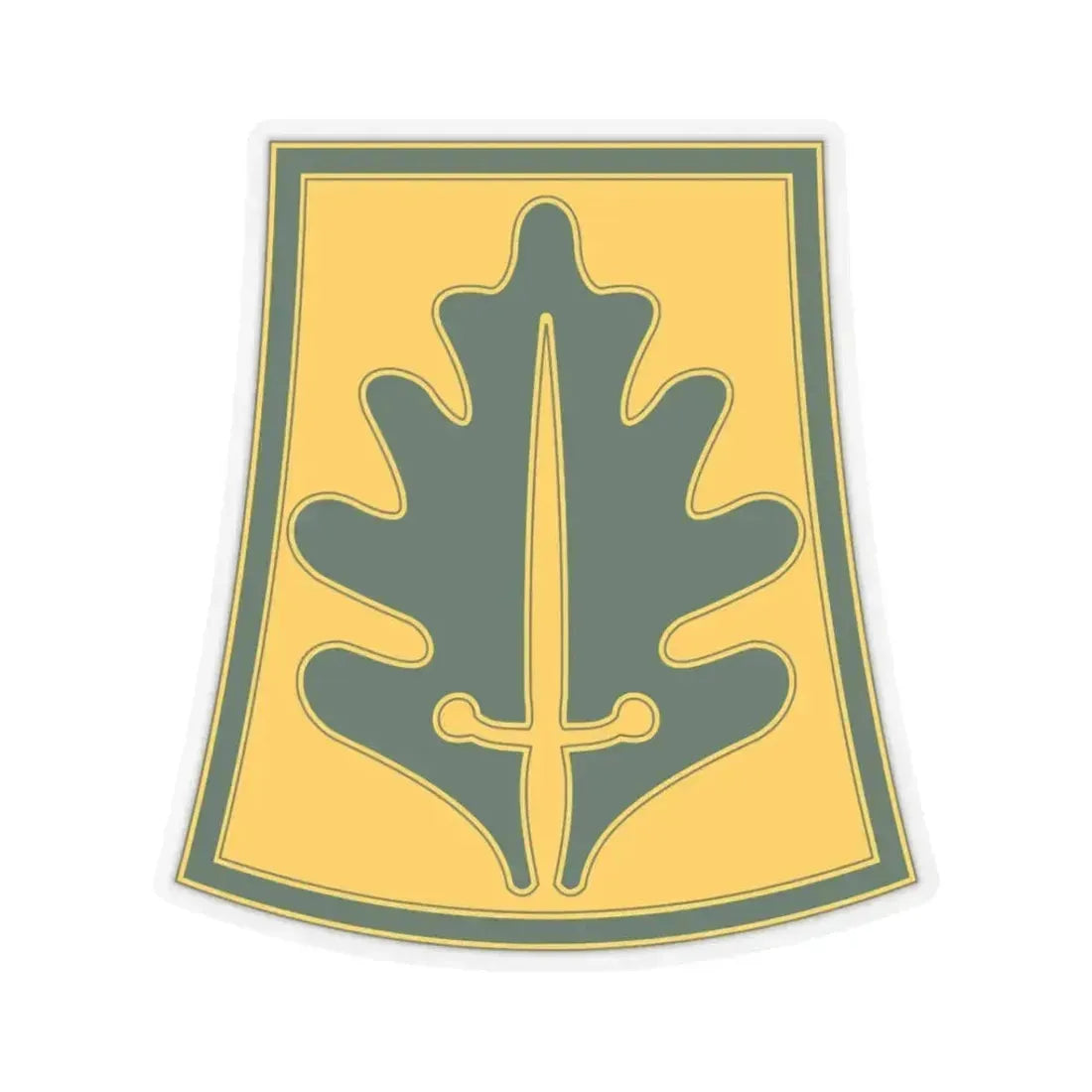 333 Military Police Brigade (U.S. Army) STICKER Vinyl Kiss-Cut Decal 3 Inch Transparent - The Sticker Space