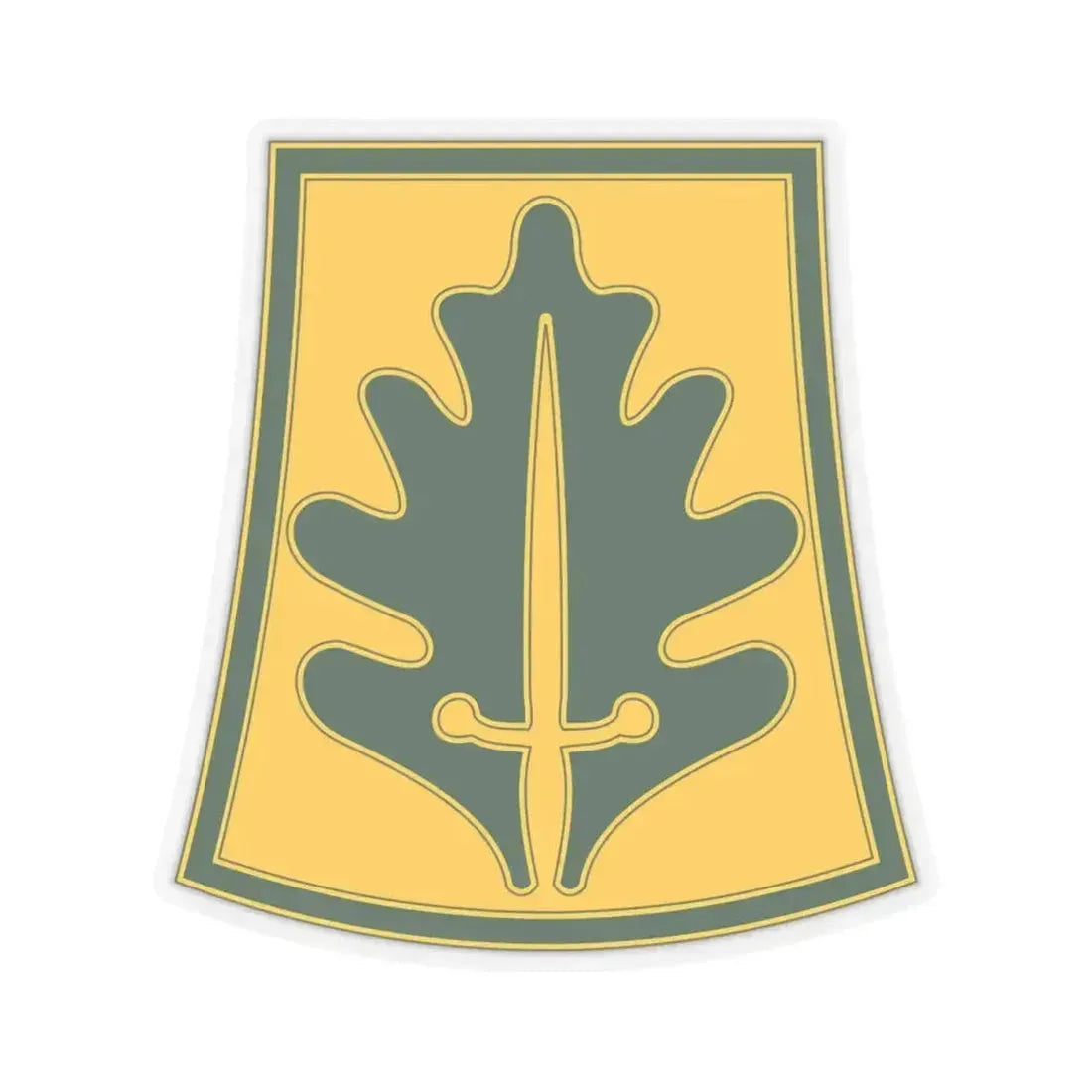 333 Military Police Brigade (U.S. Army) STICKER Vinyl Kiss-Cut Decal 4 Inch Transparent - The Sticker Space