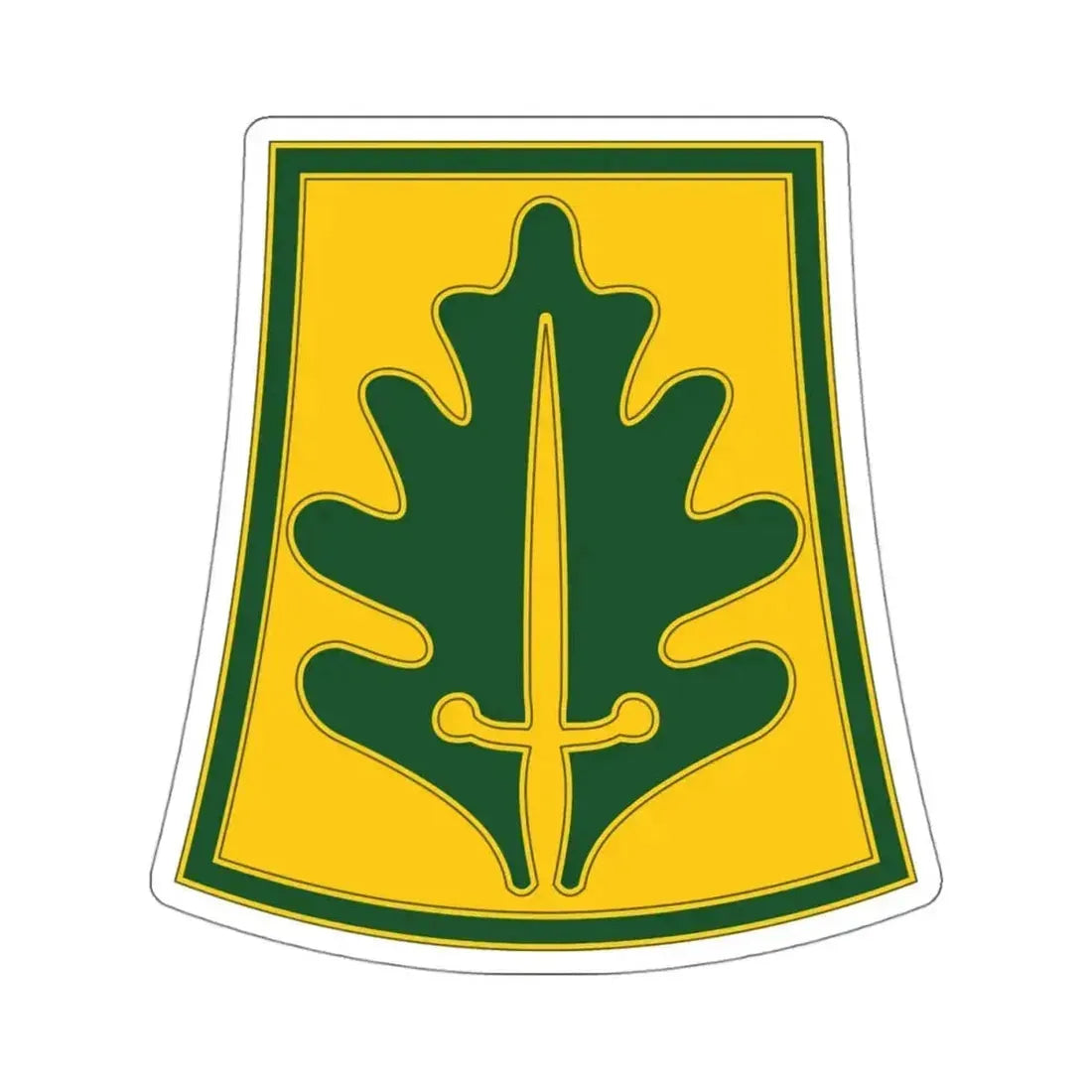 333 Military Police Brigade (U.S. Army) STICKER Vinyl Kiss-Cut Decal 4 Inch White - The Sticker Space