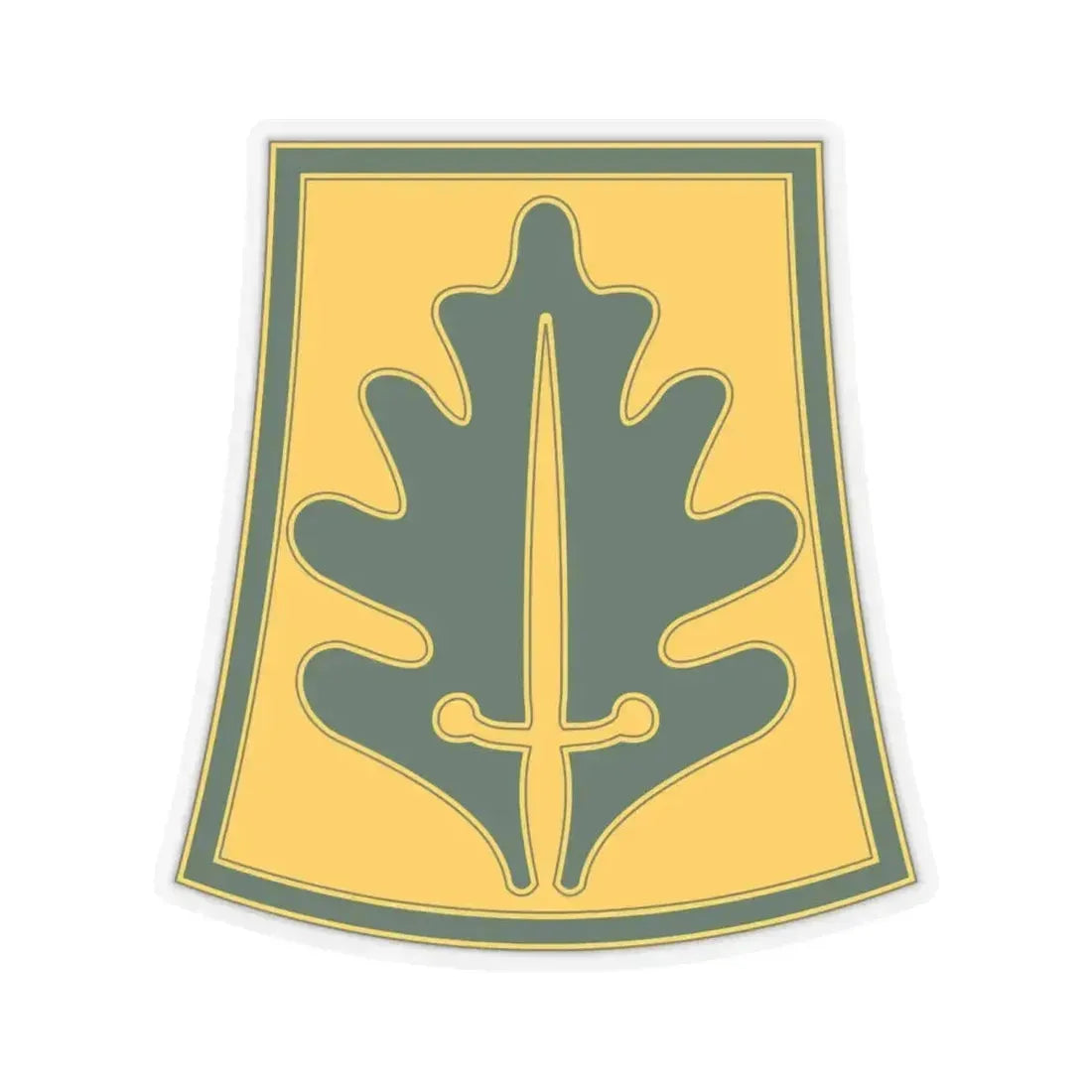 333 Military Police Brigade (U.S. Army) STICKER Vinyl Kiss-Cut Decal 6 Inch Transparent - The Sticker Space