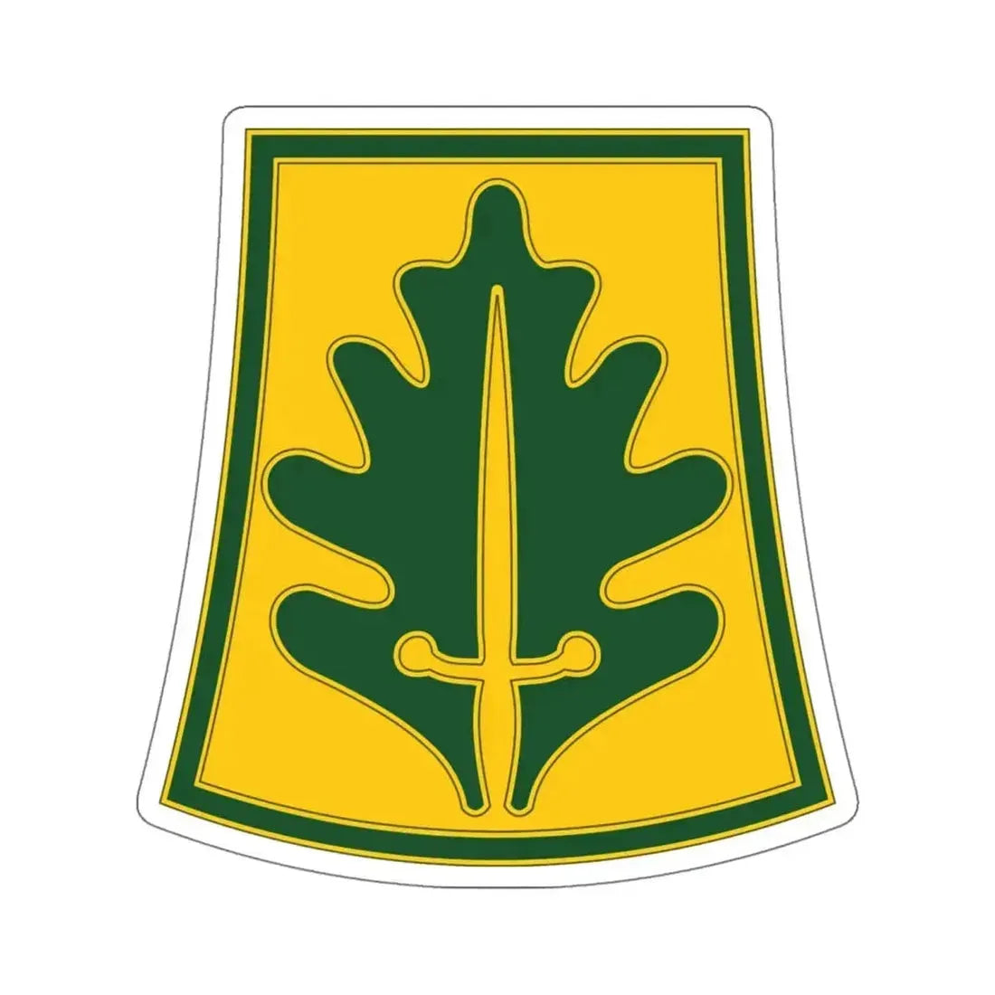 333 Military Police Brigade (U.S. Army) STICKER Vinyl Kiss-Cut Decal 6 Inch White - The Sticker Space