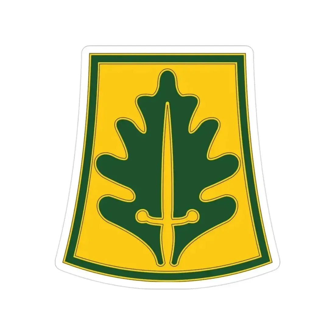 333 Military Police Brigade (U.S. Army) Transparent STICKER Die-Cut Vinyl Decal 3 Inch - The Sticker Space