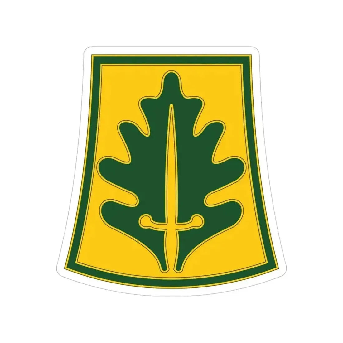 333 Military Police Brigade (U.S. Army) Transparent STICKER Die-Cut Vinyl Decal 4 Inch - The Sticker Space