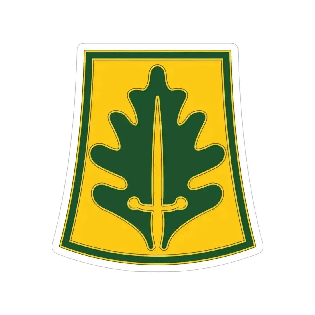 333 Military Police Brigade (U.S. Army) Transparent STICKER Die-Cut Vinyl Decal 5 Inch - The Sticker Space
