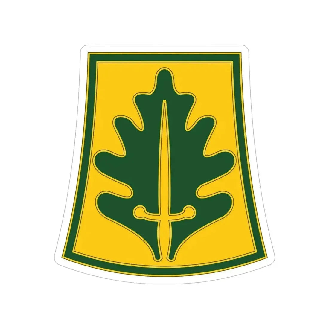 333 Military Police Brigade (U.S. Army) Transparent STICKER Die-Cut Vinyl Decal - The Sticker Space