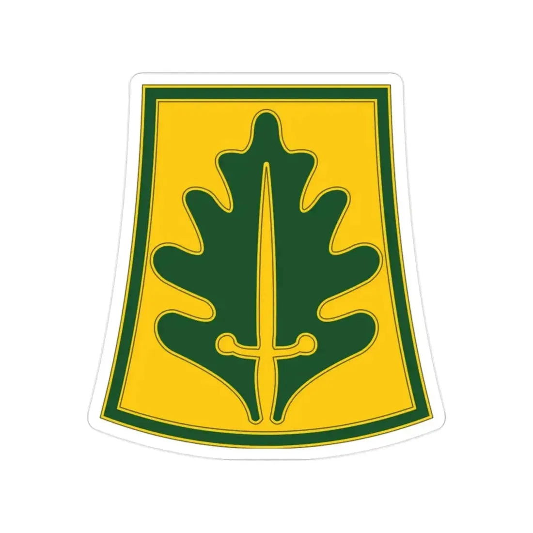 333 Military Police Brigade (U.S. Army) Transparent STICKER Die-Cut Vinyl Decal - The Sticker Space