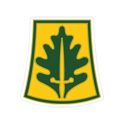 333 Military Police Brigade (U.S. Army) Transparent STICKER Die-Cut Vinyl Decal - The Sticker Space