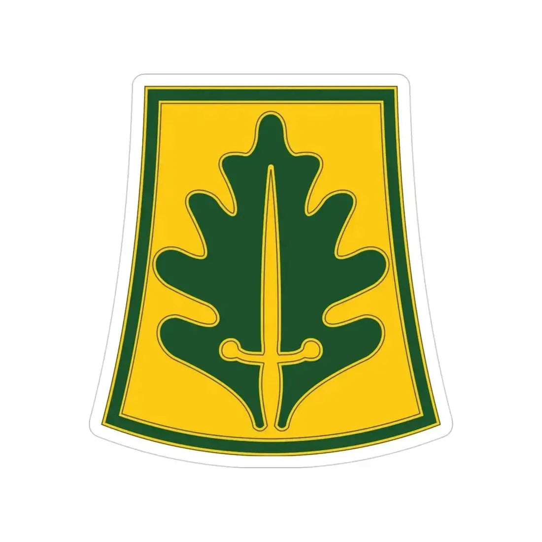 333 Military Police Brigade (U.S. Army) Transparent STICKER Die-Cut Vinyl Decal - The Sticker Space