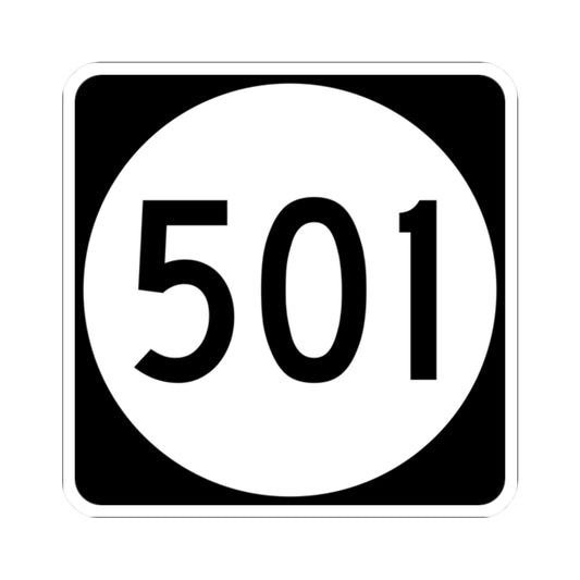 PR tertiary 501 (Puerto Rico) (Road Sign) STICKER Vinyl Kiss-Cut Decal