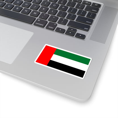Flag of the United Arab Emirates (United Arab Emirates) STICKER Vinyl Kiss-Cut Decal