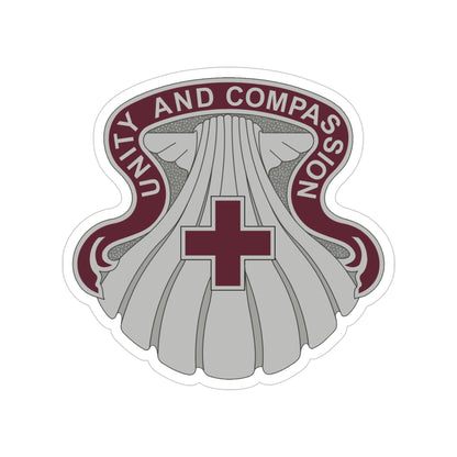 334 Medical Group (U.S. Army) Transparent STICKER Die-Cut Vinyl Decal-4 Inch-The Sticker Space