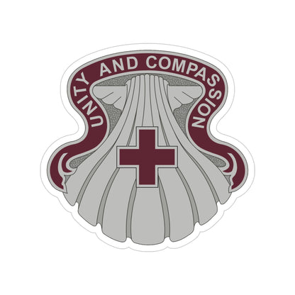 334 Medical Group (U.S. Army) Transparent STICKER Die-Cut Vinyl Decal-5 Inch-The Sticker Space