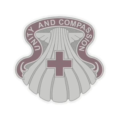 334 Medical Group (U.S. Army) STICKER Vinyl Kiss-Cut Decal 2 Inch Transparent - The Sticker Space