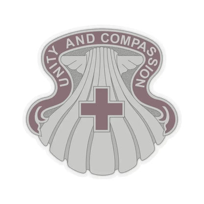 334 Medical Group (U.S. Army) STICKER Vinyl Kiss-Cut Decal 4 Inch Transparent - The Sticker Space