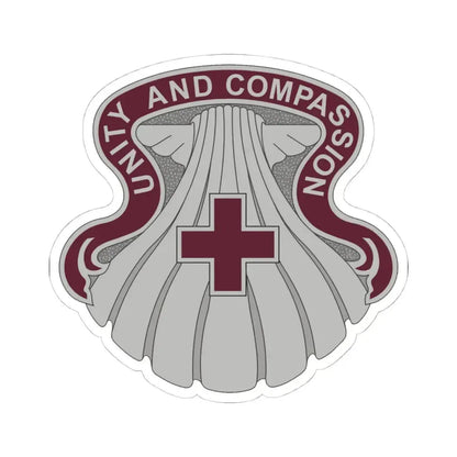334 Medical Group (U.S. Army) STICKER Vinyl Kiss-Cut Decal 4 Inch White - The Sticker Space
