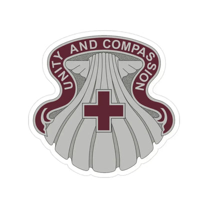 334 Medical Group (U.S. Army) Transparent STICKER Die-Cut Vinyl Decal 2 Inch - The Sticker Space