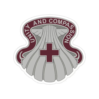 334 Medical Group (U.S. Army) Transparent STICKER Die-Cut Vinyl Decal 6 Inch - The Sticker Space