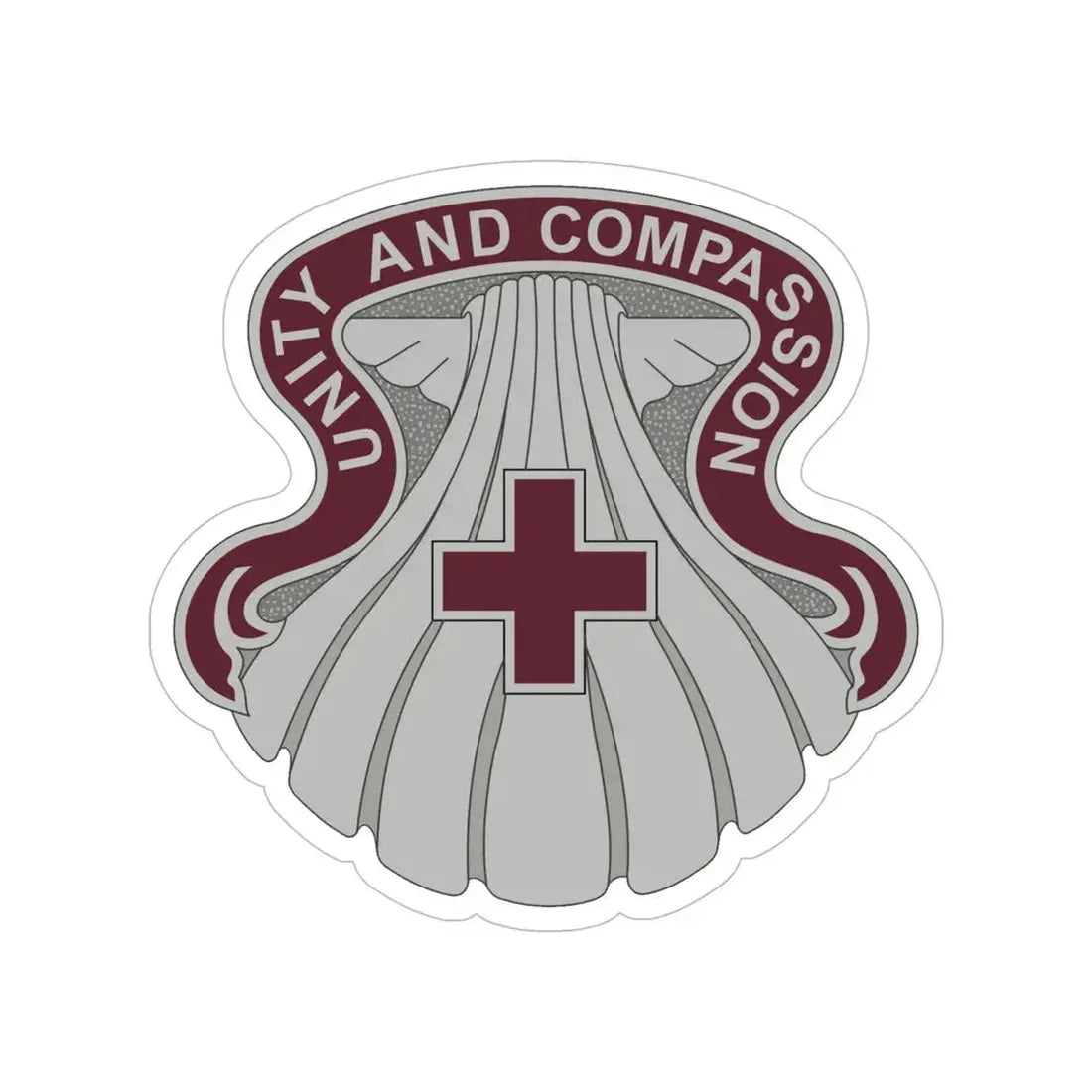 334 Medical Group (U.S. Army) Transparent STICKER Die-Cut Vinyl Decal - The Sticker Space