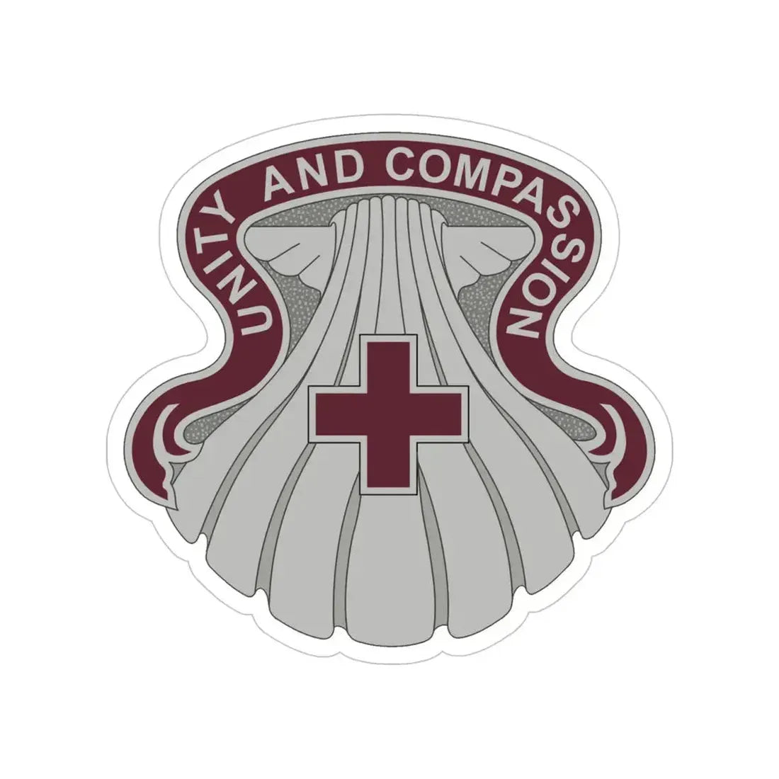 334 Medical Group (U.S. Army) Transparent STICKER Die-Cut Vinyl Decal - The Sticker Space