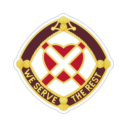 3343 US Hospital (U.S. Army) STICKER Vinyl Die-Cut Decal 6 Inch - The Sticker Space