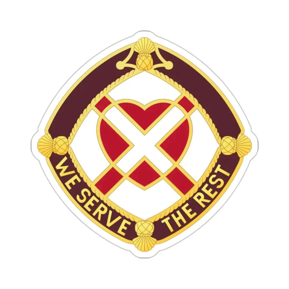 3343 US Hospital (U.S. Army) STICKER Vinyl Die-Cut Decal - The Sticker Space