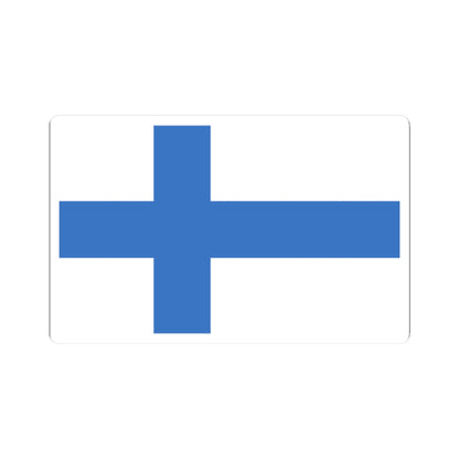 Flag of Finland 1918 (Finland) STICKER Vinyl Kiss-Cut Decal