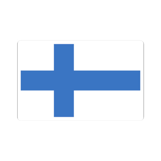 Flag of Finland 1918 (Finland) STICKER Vinyl Kiss-Cut Decal